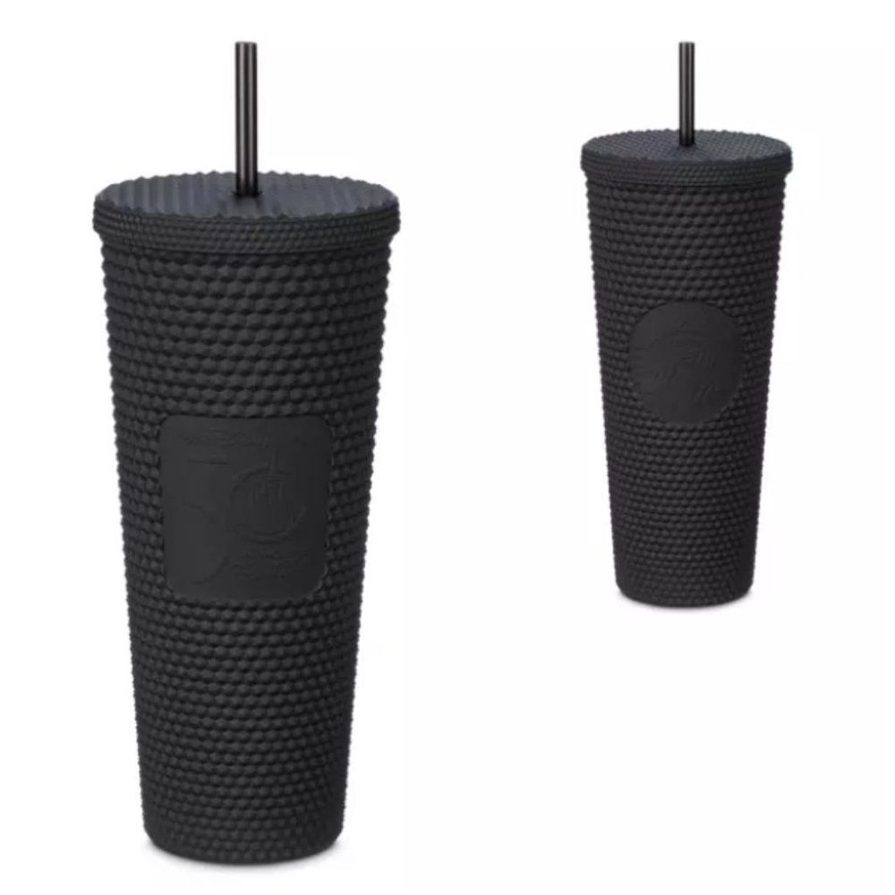 Starbucks Disney 50th‎ Anniversary Black Matte Tumbler. Brand New